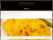 Tablet Screenshot of mindfulmommie.com